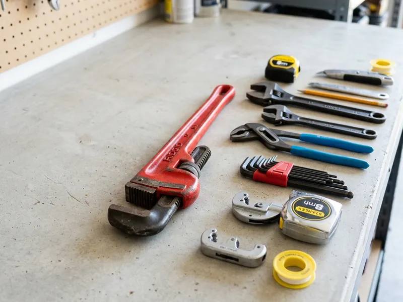 Professional plumbers in Windsor, VA equipped with top-tier tools for residential and commercial plumbing services.